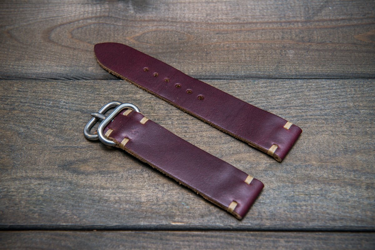 Watch strap, watch band, leather watch strap, leather watch band, finwatchstraps