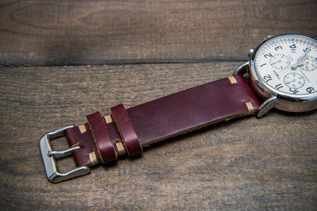 Watch strap, watch band, leather watch strap, leather watch band, finwatchstraps