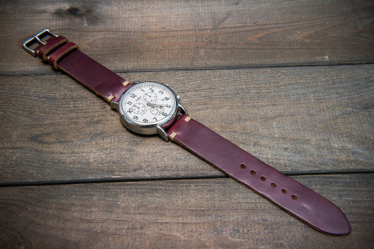 Watch strap, watch band, leather watch strap, leather watch band, finwatchstraps