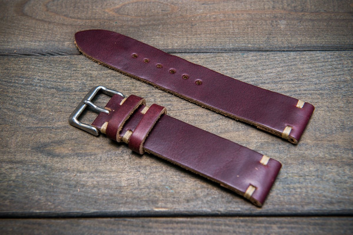 Watch strap, watch band, leather watch strap, leather watch band, finwatchstraps