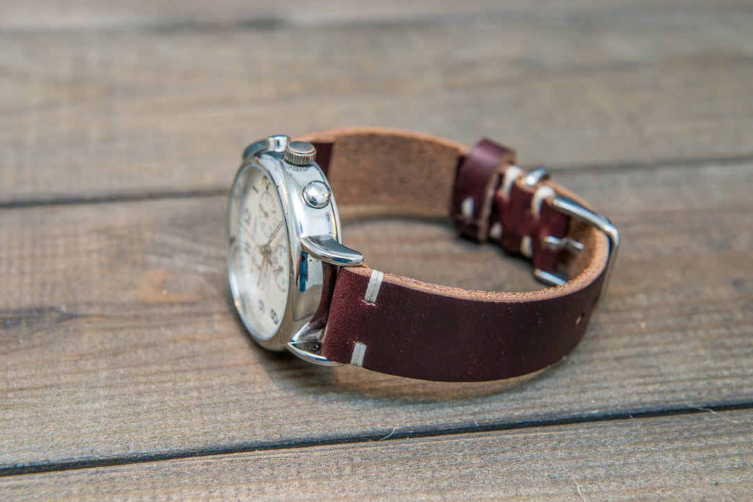 Watch strap, watch band, leather watch strap, leather watch band, finwatchstraps