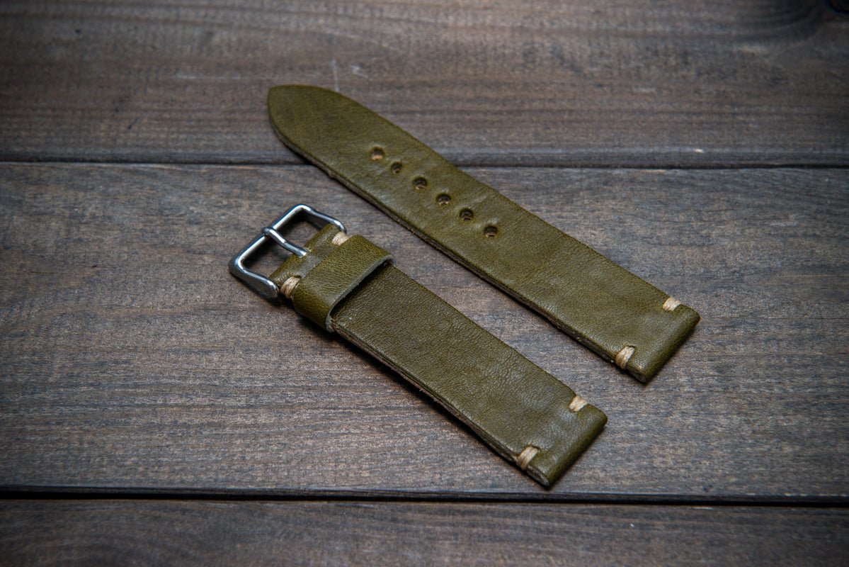 Watch strap, watch band, leather watch strap, leather watch band, finwatchstraps