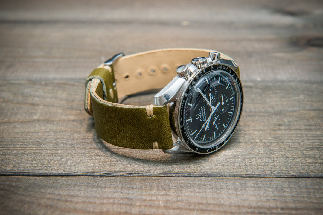 Watch strap, watch band, leather watch strap, leather watch band, finwatchstraps