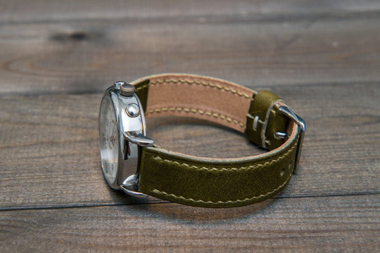 Watch strap, watch band, leather watch strap, leather watch band, finwatchstraps