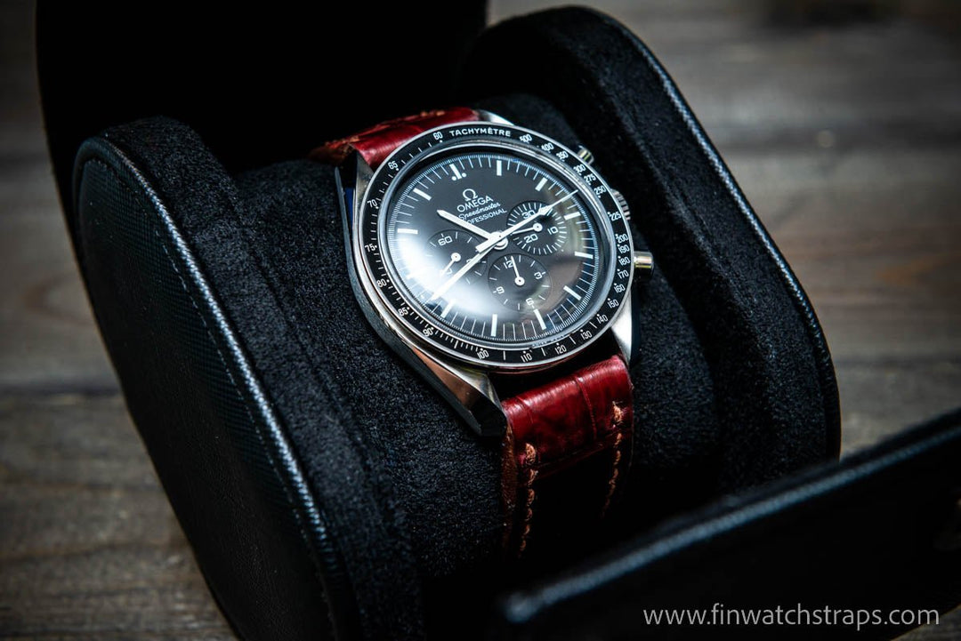 Watch strap, watch band, leather watch strap, leather watch band, finwatchstraps