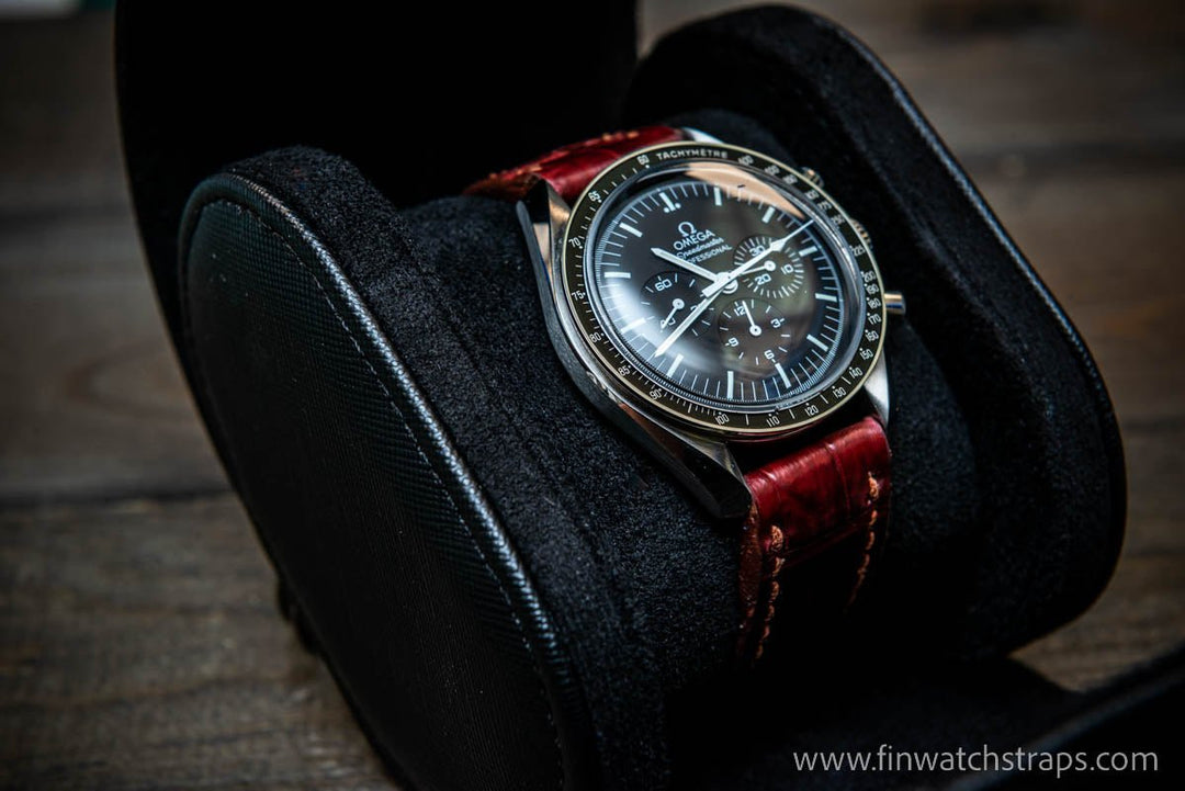 Watch strap, watch band, leather watch strap, leather watch band, finwatchstraps