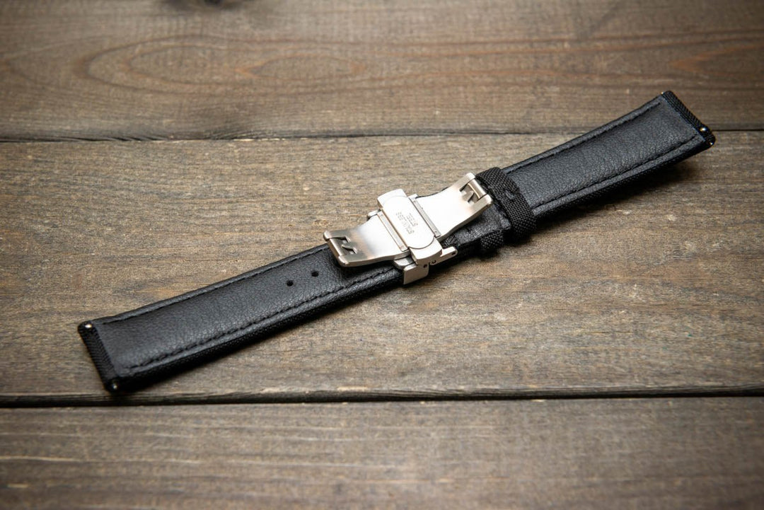 Watch strap, watch band, leather watch strap, leather watch band, finwatchstraps