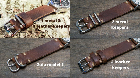 Watch strap, watch band, leather watch strap, leather watch band, finwatchstraps