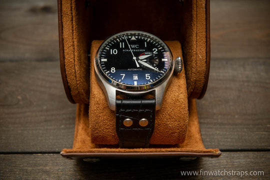 Watch strap, watch band, leather watch strap, leather watch band, finwatchstraps