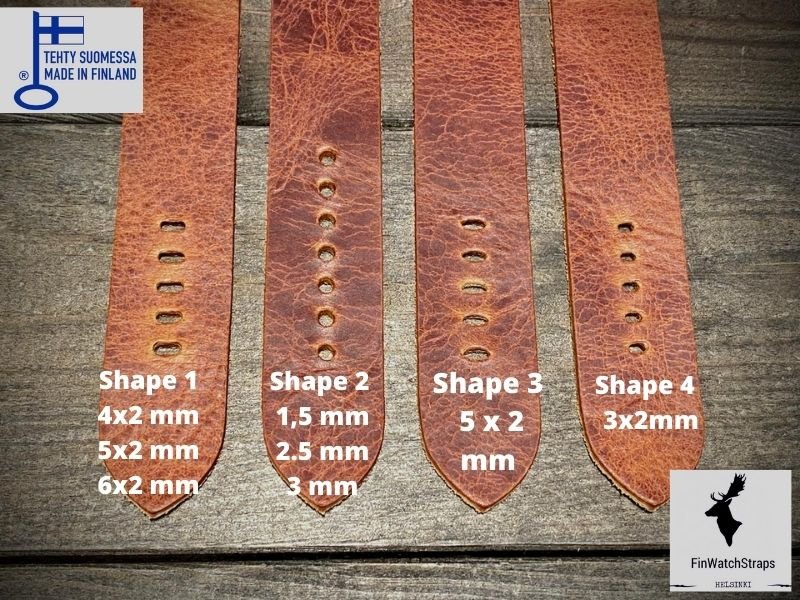 Watch strap, watch band, leather watch strap, leather watch band, finwatchstraps