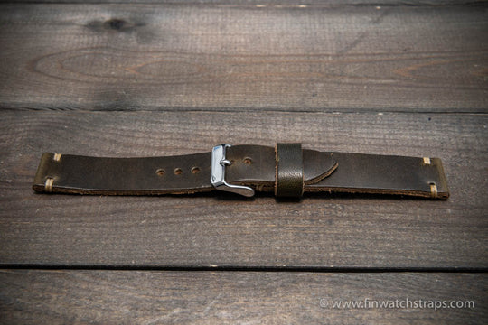 Watch strap, watch band, leather watch strap, leather watch band, finwatchstraps