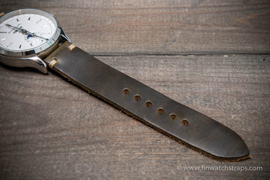 Watch strap, watch band, leather watch strap, leather watch band, finwatchstraps