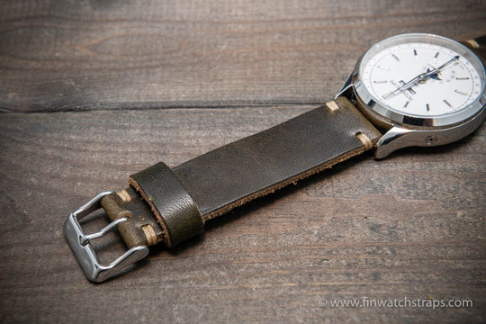 Watch strap, watch band, leather watch strap, leather watch band, finwatchstraps
