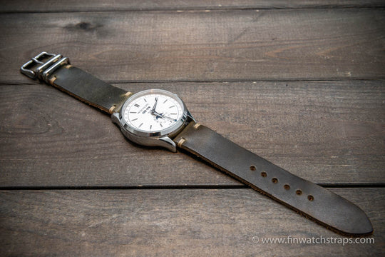 Watch strap, watch band, leather watch strap, leather watch band, finwatchstraps