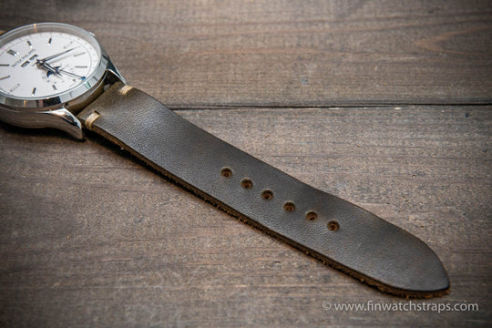 Watch strap, watch band, leather watch strap, leather watch band, finwatchstraps