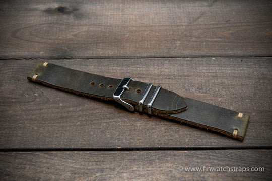 Watch strap, watch band, leather watch strap, leather watch band, finwatchstraps