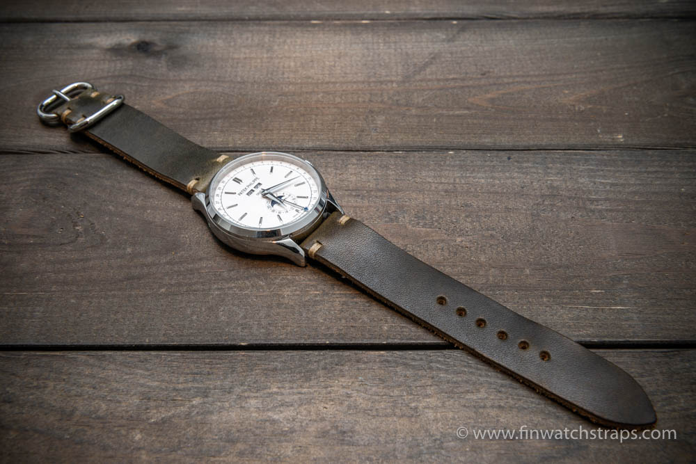 Watch strap, watch band, leather watch strap, leather watch band, finwatchstraps