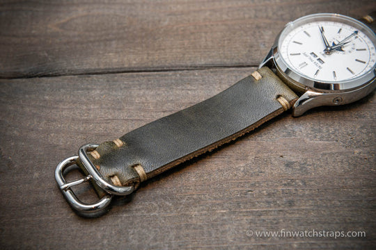 Watch strap, watch band, leather watch strap, leather watch band, finwatchstraps