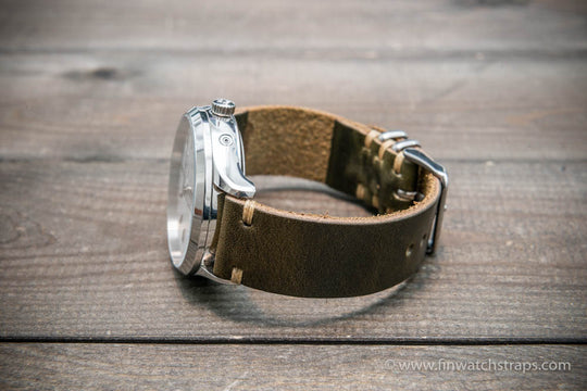 Watch strap, watch band, leather watch strap, leather watch band, finwatchstraps