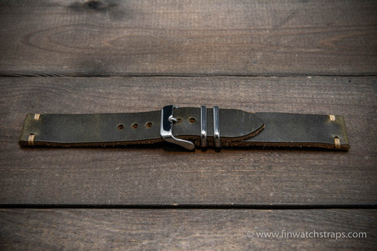 Watch strap, watch band, leather watch strap, leather watch band, finwatchstraps