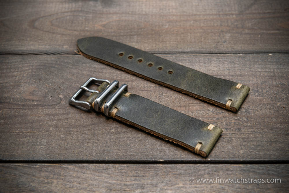 Watch strap, watch band, leather watch strap, leather watch band, finwatchstraps