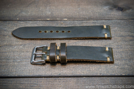 Watch strap, watch band, leather watch strap, leather watch band, finwatchstraps