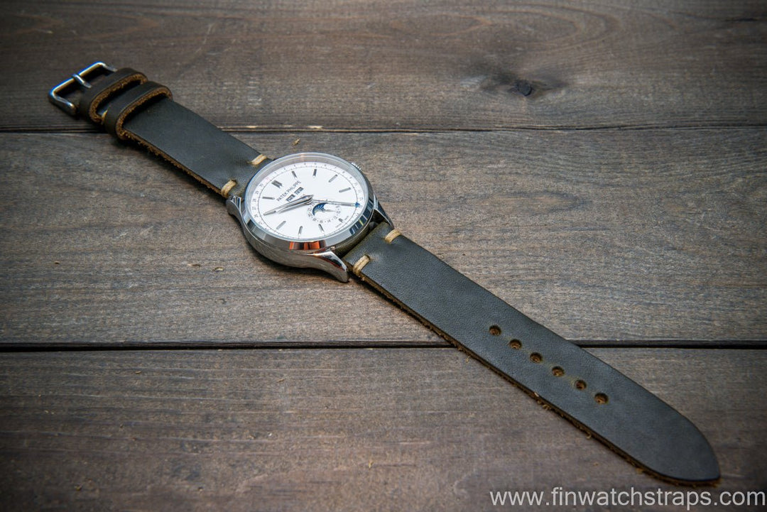 Watch strap, watch band, leather watch strap, leather watch band, finwatchstraps