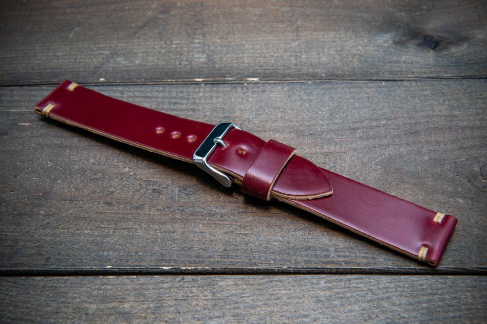 Watch strap, watch band, leather watch strap, leather watch band, finwatchstraps