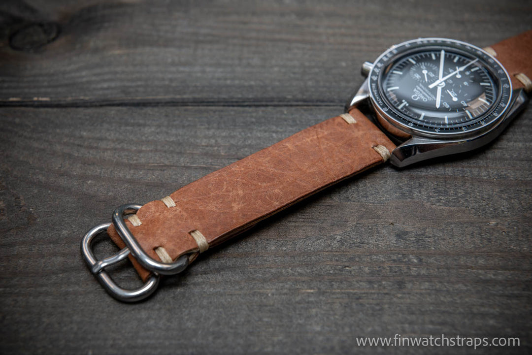Watch strap, watch band, leather watch strap, leather watch band, finwatchstraps