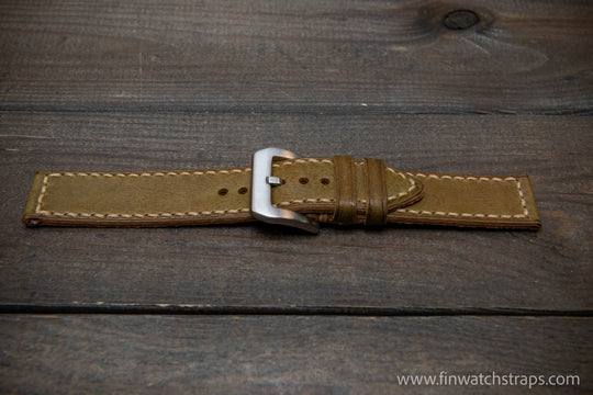 Watch strap, watch band, leather watch strap, leather watch band, finwatchstraps