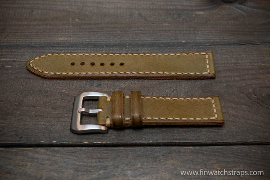 Watch strap, watch band, leather watch strap, leather watch band, finwatchstraps