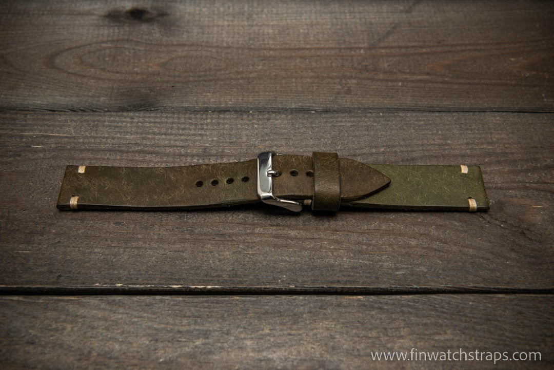 Watch strap, watch band, leather watch strap, leather watch band, finwatchstraps