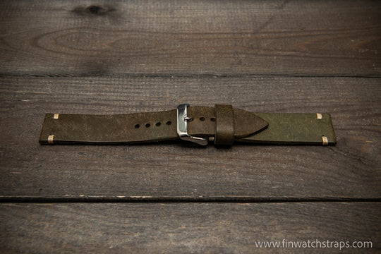 Watch strap, watch band, leather watch strap, leather watch band, finwatchstraps