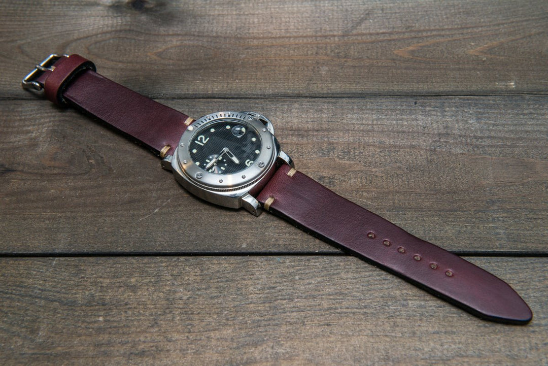 Watch strap, watch band, leather watch strap, leather watch band, finwatchstraps