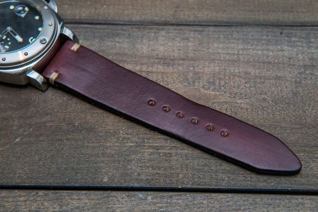 Watch strap, watch band, leather watch strap, leather watch band, finwatchstraps