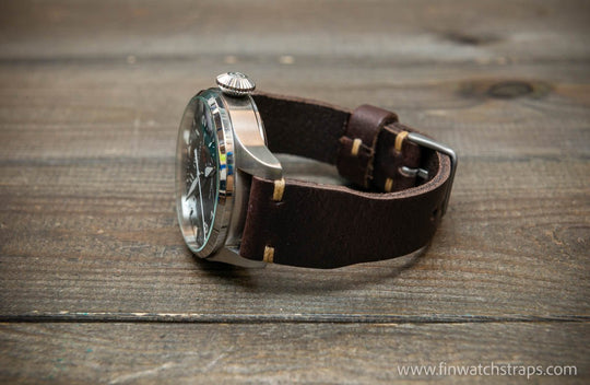 Watch strap, watch band, leather watch strap, leather watch band, finwatchstraps