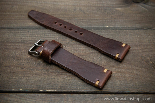 Watch strap, watch band, leather watch strap, leather watch band, finwatchstraps