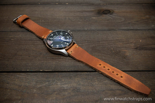 Watch strap, watch band, leather watch strap, leather watch band, finwatchstraps