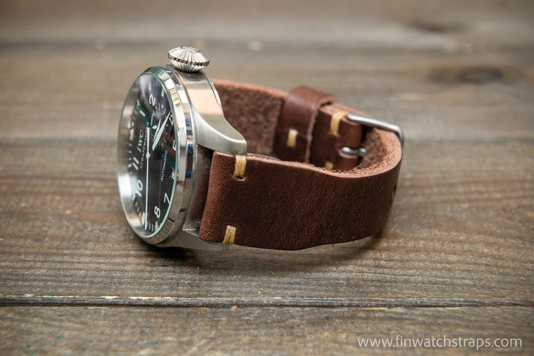 Watch strap, watch band, leather watch strap, leather watch band, finwatchstraps