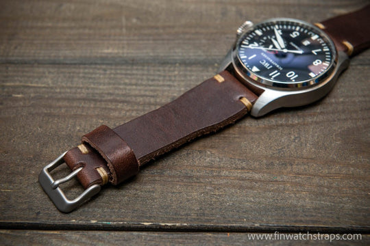 Watch strap, watch band, leather watch strap, leather watch band, finwatchstraps