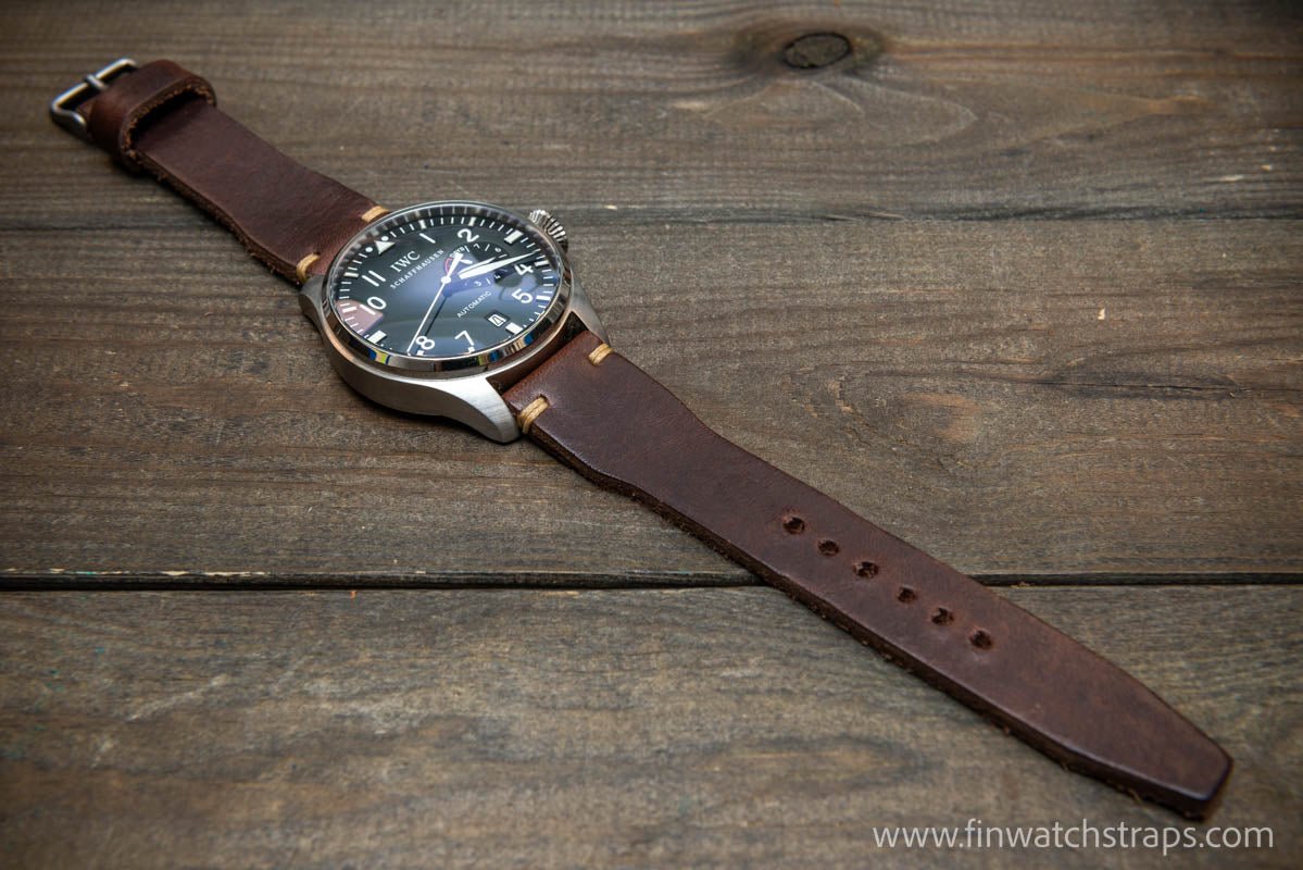 Watch strap, watch band, leather watch strap, leather watch band, finwatchstraps