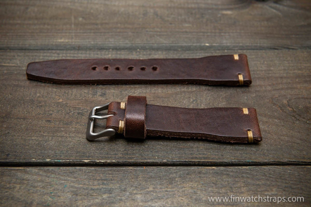 Watch strap, watch band, leather watch strap, leather watch band, finwatchstraps