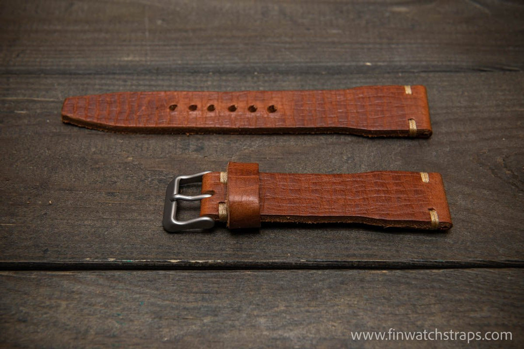 Watch strap, watch band, leather watch strap, leather watch band, finwatchstraps