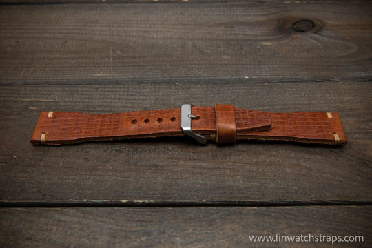 Watch strap, watch band, leather watch strap, leather watch band, finwatchstraps