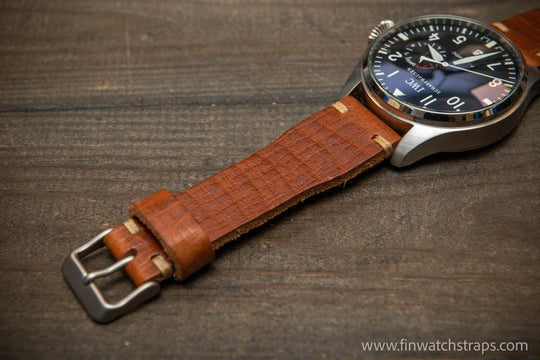 Watch strap, watch band, leather watch strap, leather watch band, finwatchstraps