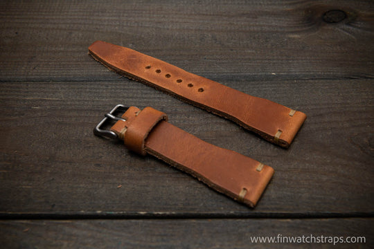 Watch strap, watch band, leather watch strap, leather watch band, finwatchstraps