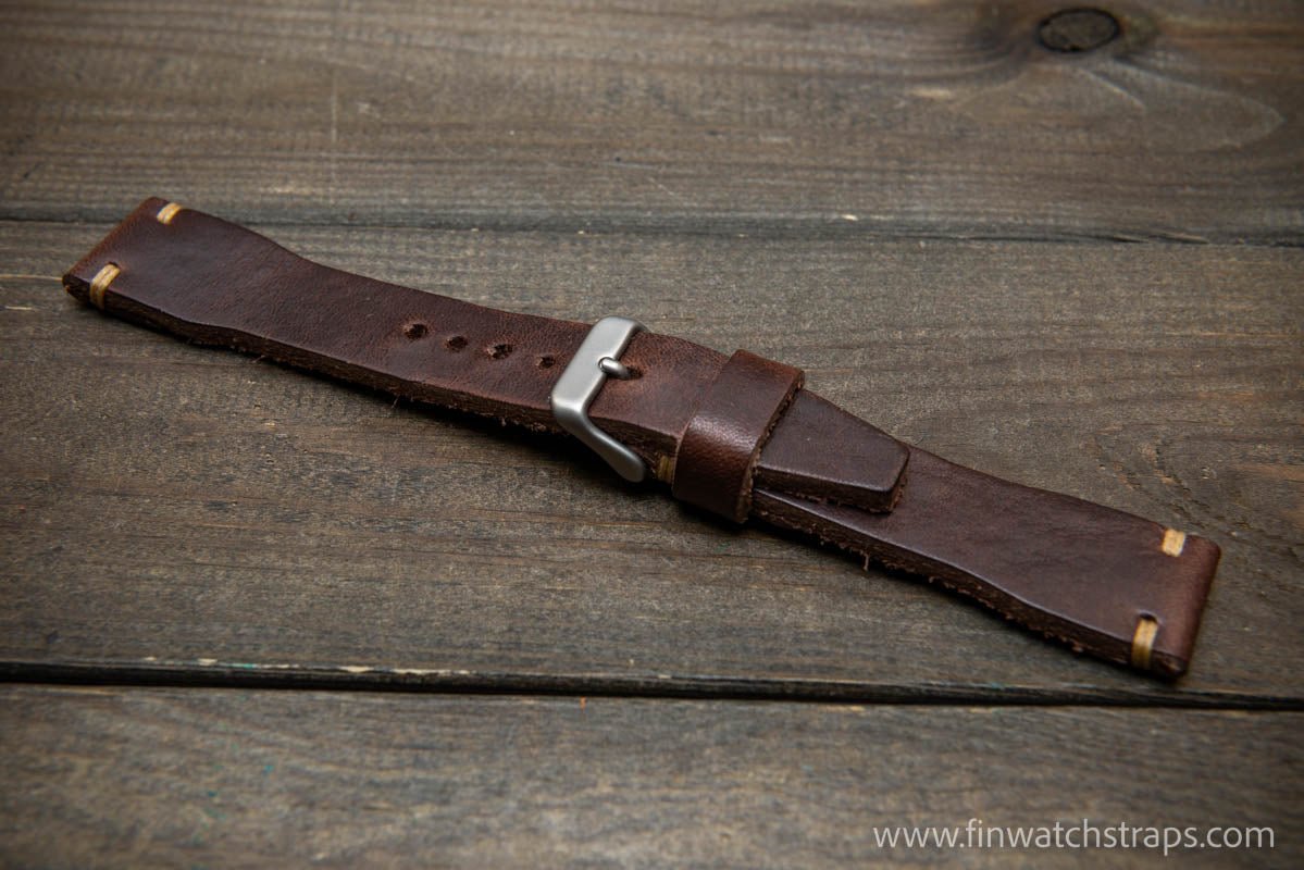 Watch strap, watch band, leather watch strap, leather watch band, finwatchstraps