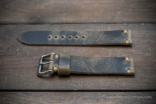 Watch strap, watch band, leather watch strap, leather watch band, finwatchstraps