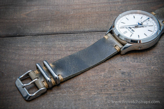 Watch strap, watch band, leather watch strap, leather watch band, finwatchstraps