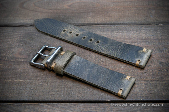 Watch strap, watch band, leather watch strap, leather watch band, finwatchstraps